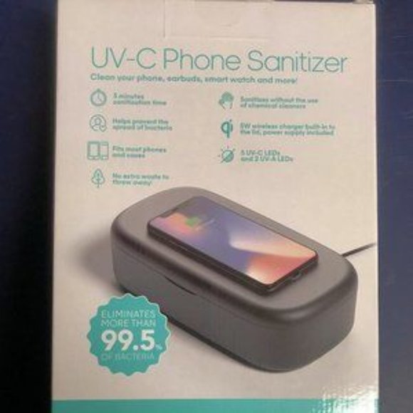 UV-C Sanitizer with built in Wireless Charger - Picture 2 of 3
